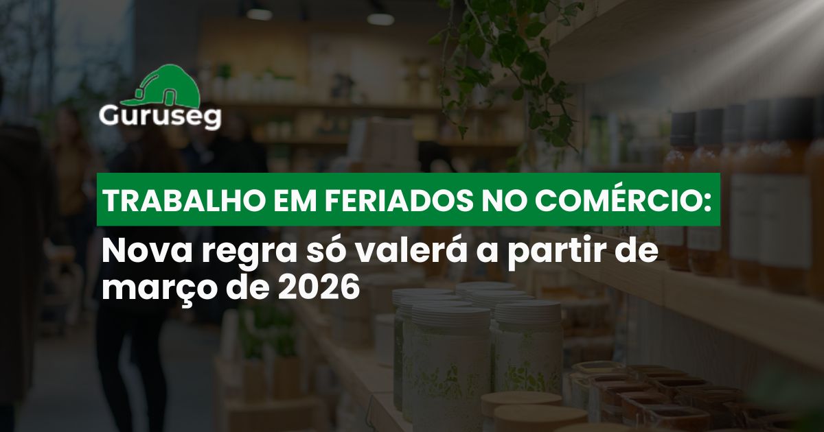 trabalho em feriados no comércio