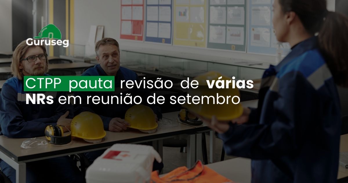 revisão NRs setembro 2025