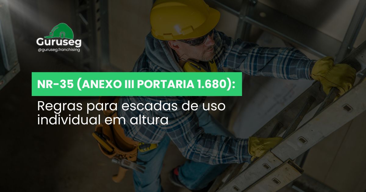 Escadas de uso individual NR35